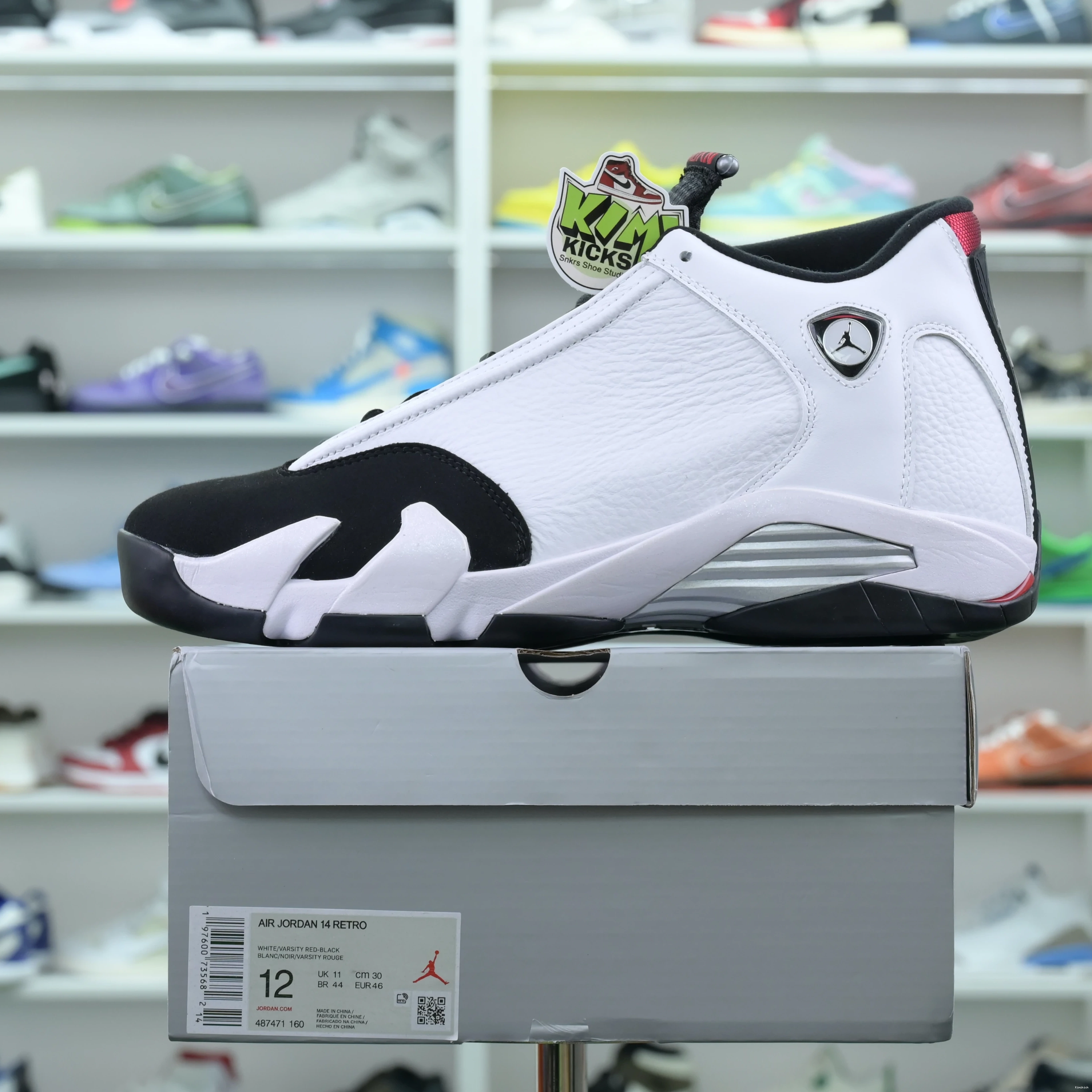 Toe” BestValue Kimikick Jordan Jordan14“Black Air 1845 0525